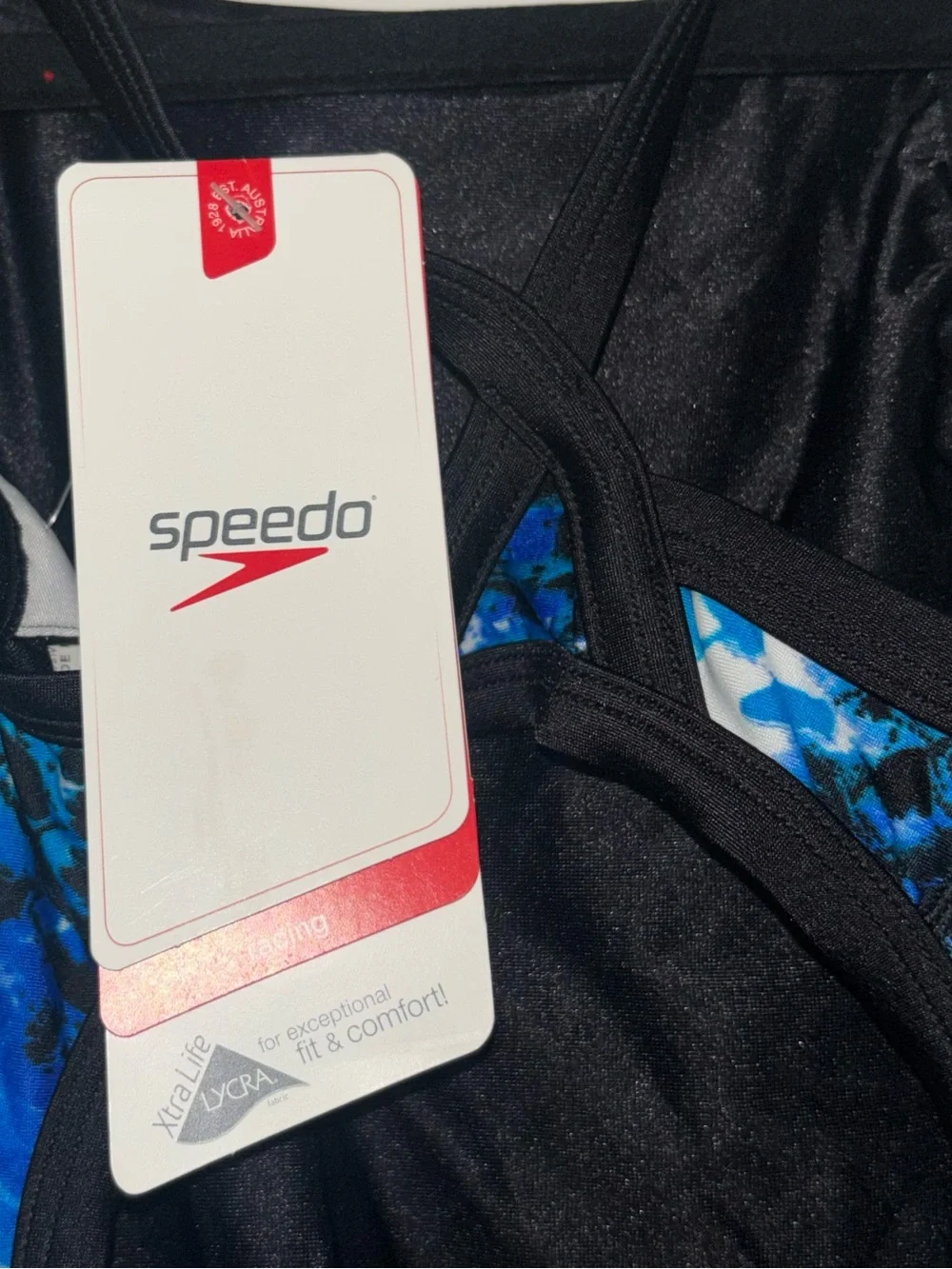 Speedo bold blue